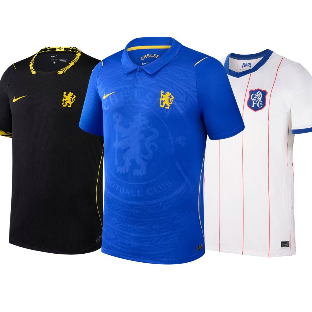 Chelsea Home, Away and Third 26/27 Jersey