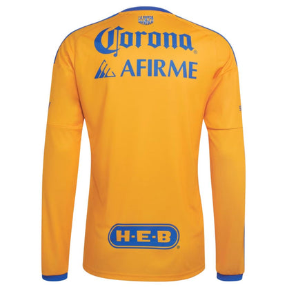 Tigres UANL Home 26/27 Jersey - Long Sleeve